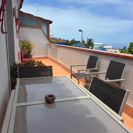 Apartamento New, Penthouse With Big Terrace And Sea Views, Aircondition And Garage Santa Úrsula